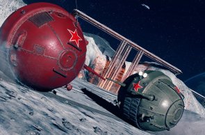 Луна — отличное место для сражения на танках
