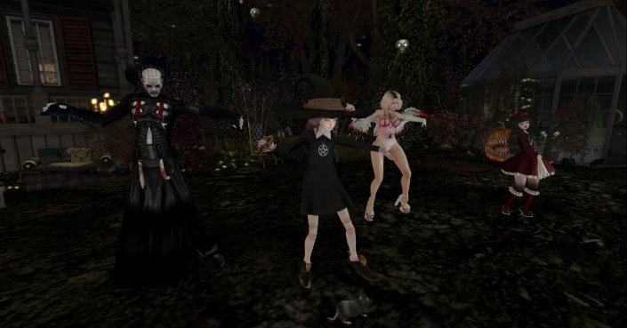 Хэллоуин в Second Life
