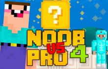 Подробнее об игре Нуб против Про 4: Лаки Блок