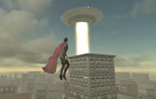 Подробнее об игре Супермен против инопланетян