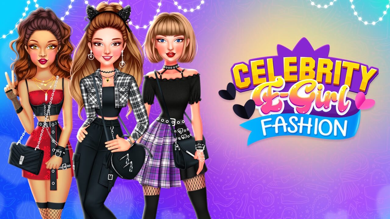 Celebrity E-Girl Fashion – игра-одевалка для девочек