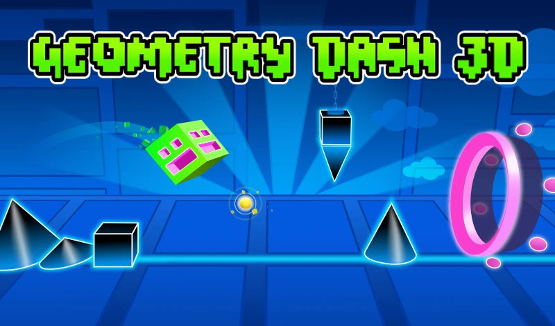 Geometry Dash 3D – онлайн-игра о кубике