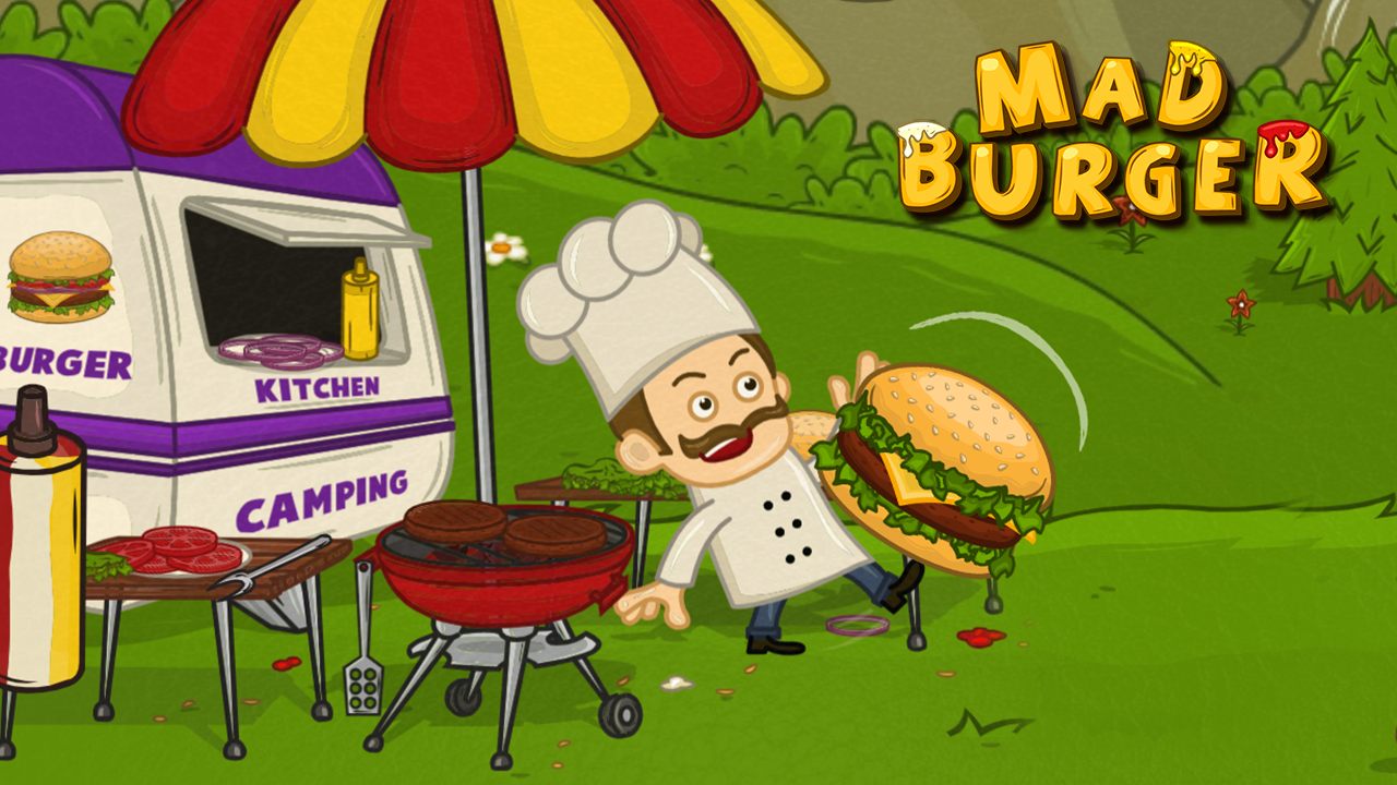 Mad Burger – игра «Брось бургер»