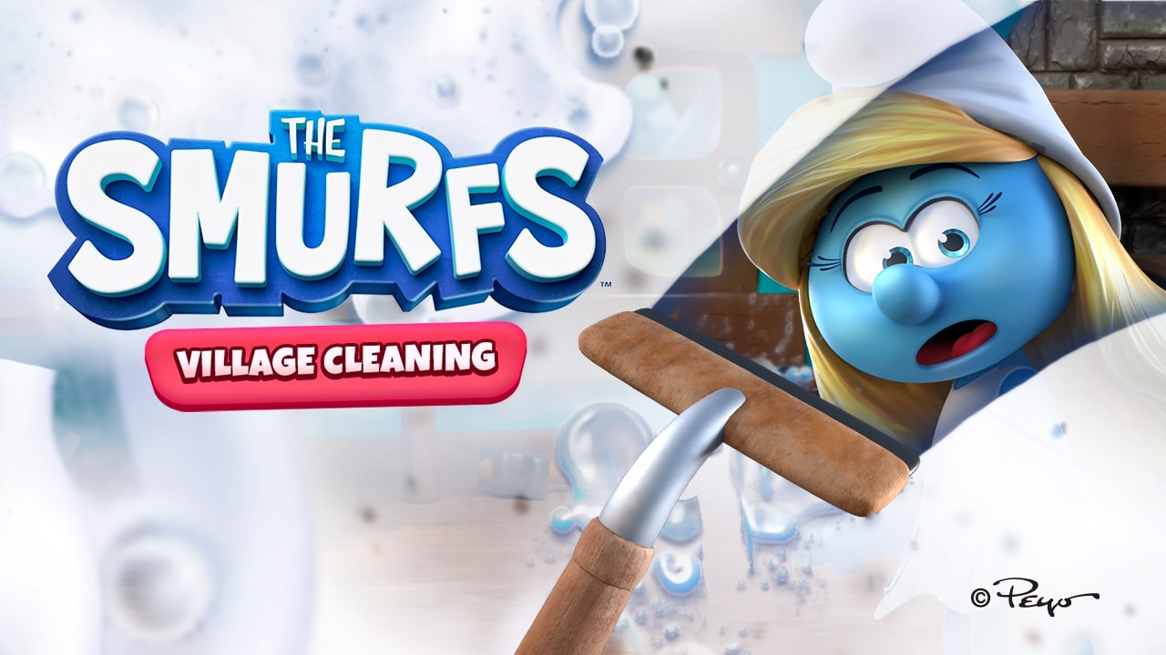 The Smurfs Village Cleaning – игра о смурфах