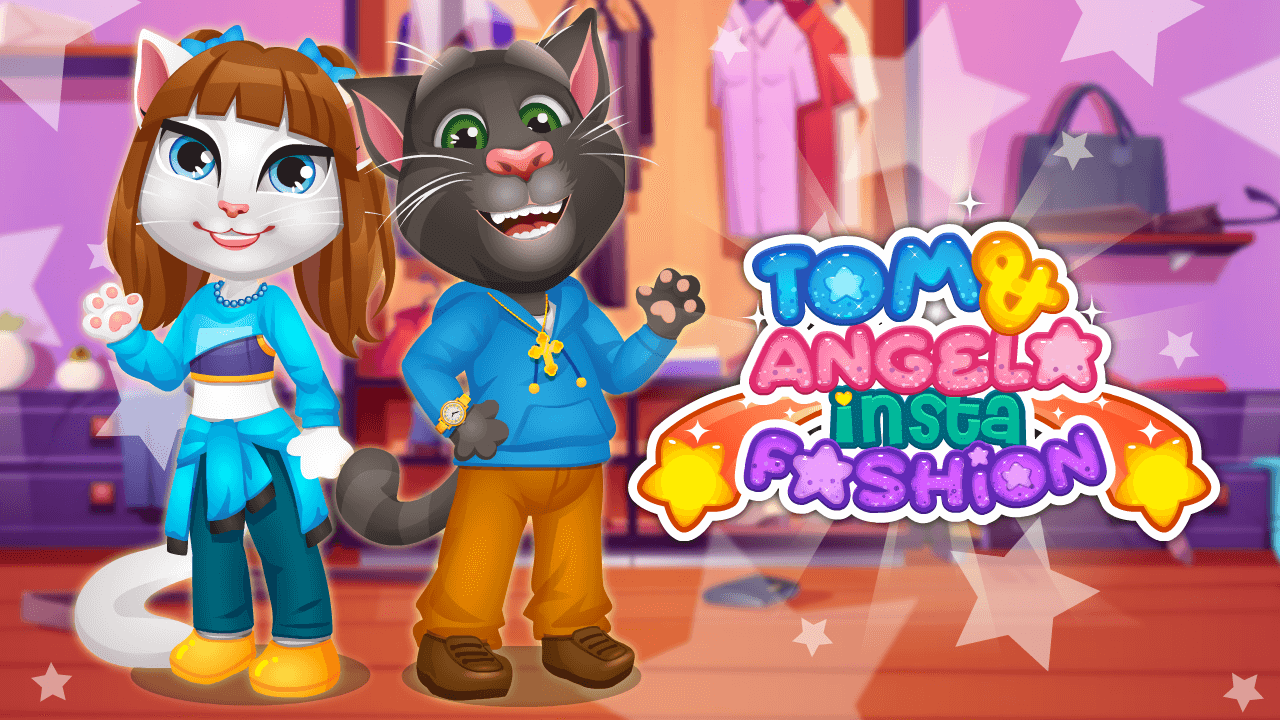 Tom and Angela Insta Fashion – игра-одевалка для девочек