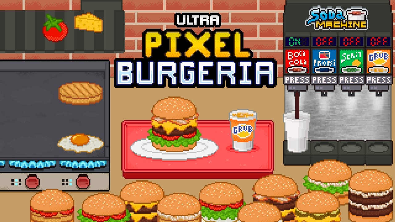 Ultra Pixel Burgeria – игра о пискельной бургерной