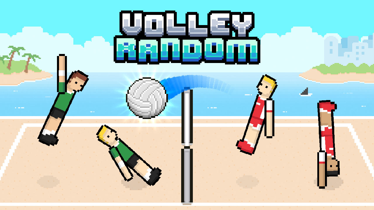 Volley Random – игра в волейбол на двоих игроков