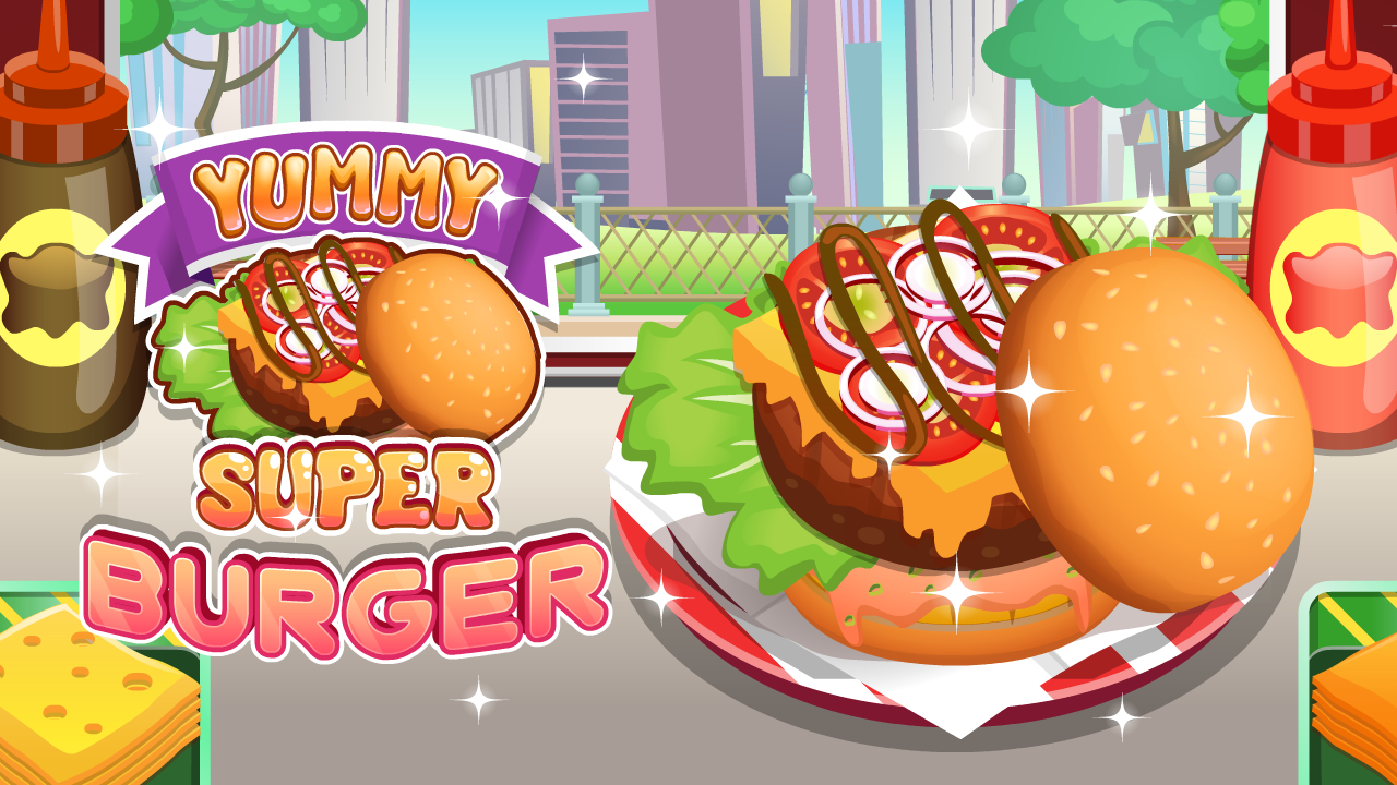 Yummy Super Burger – игра о приготовлении бургера