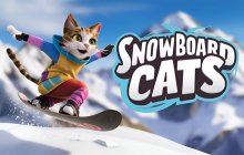 Коты на сноубордах